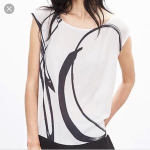 Banana republic high low size xs shirt